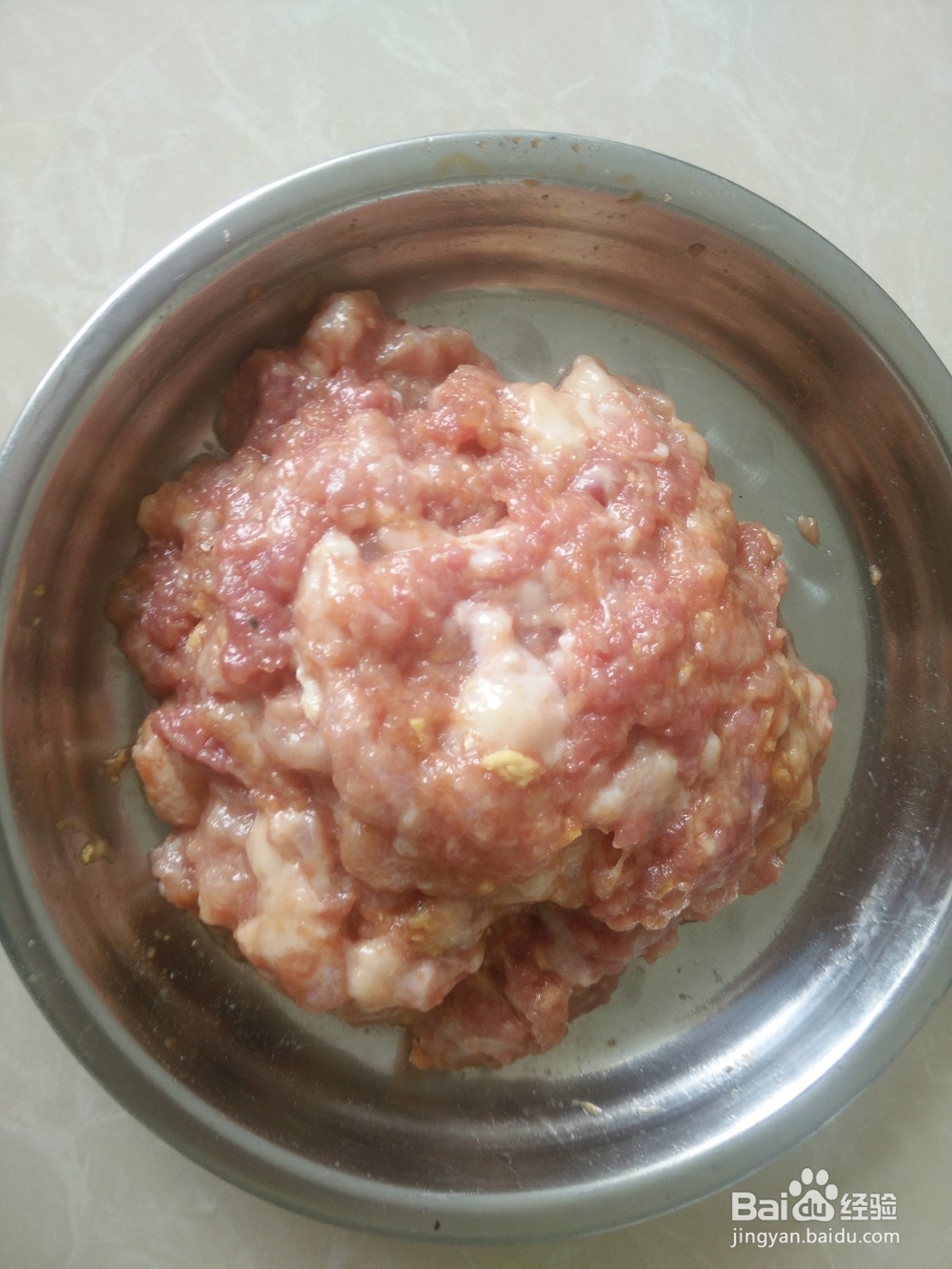 肉末镶油豆腐的做法