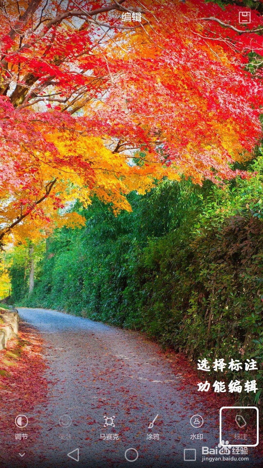 荣耀V8手机图片加水印教程