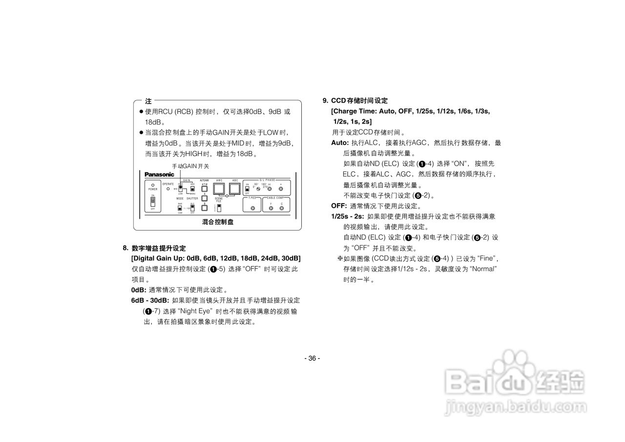 松下AW-E350数码摄像机说明书:[4]