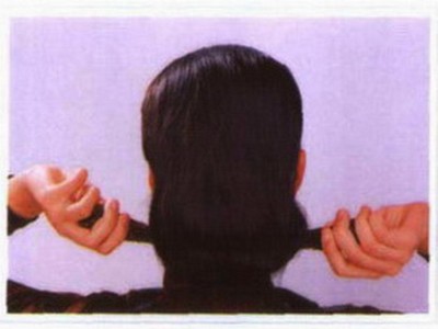 【母亲节】用发棒和头花给母亲做盘发
