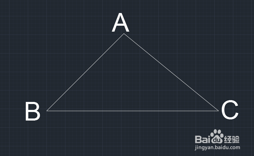 三角形的表示方法