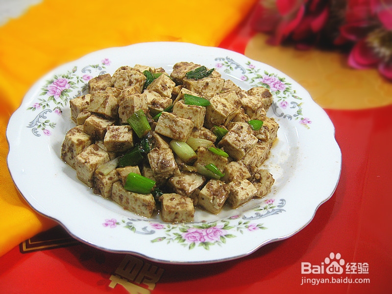 独特的美味菜—— 虾酱豆腐