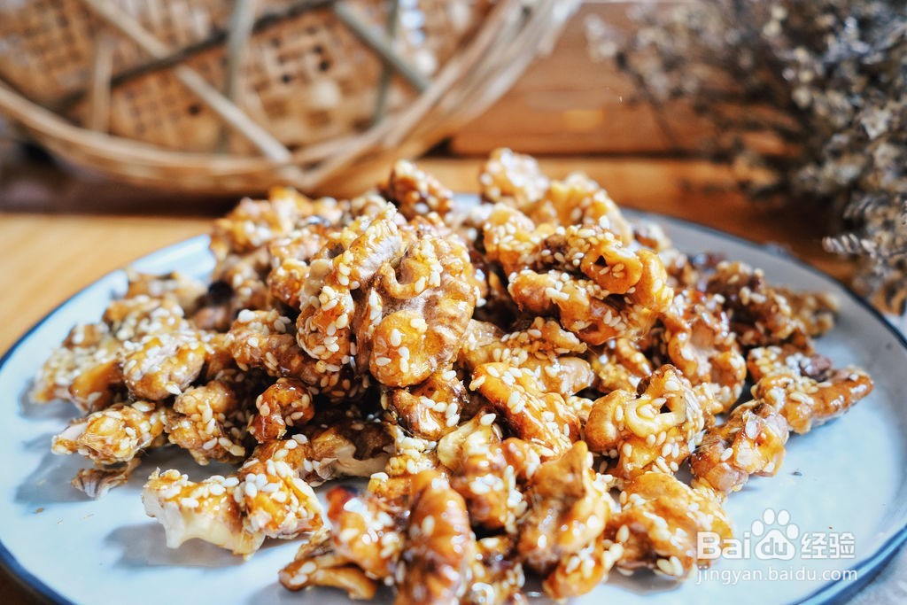 非油炸版琥珀核桃仁怎么做