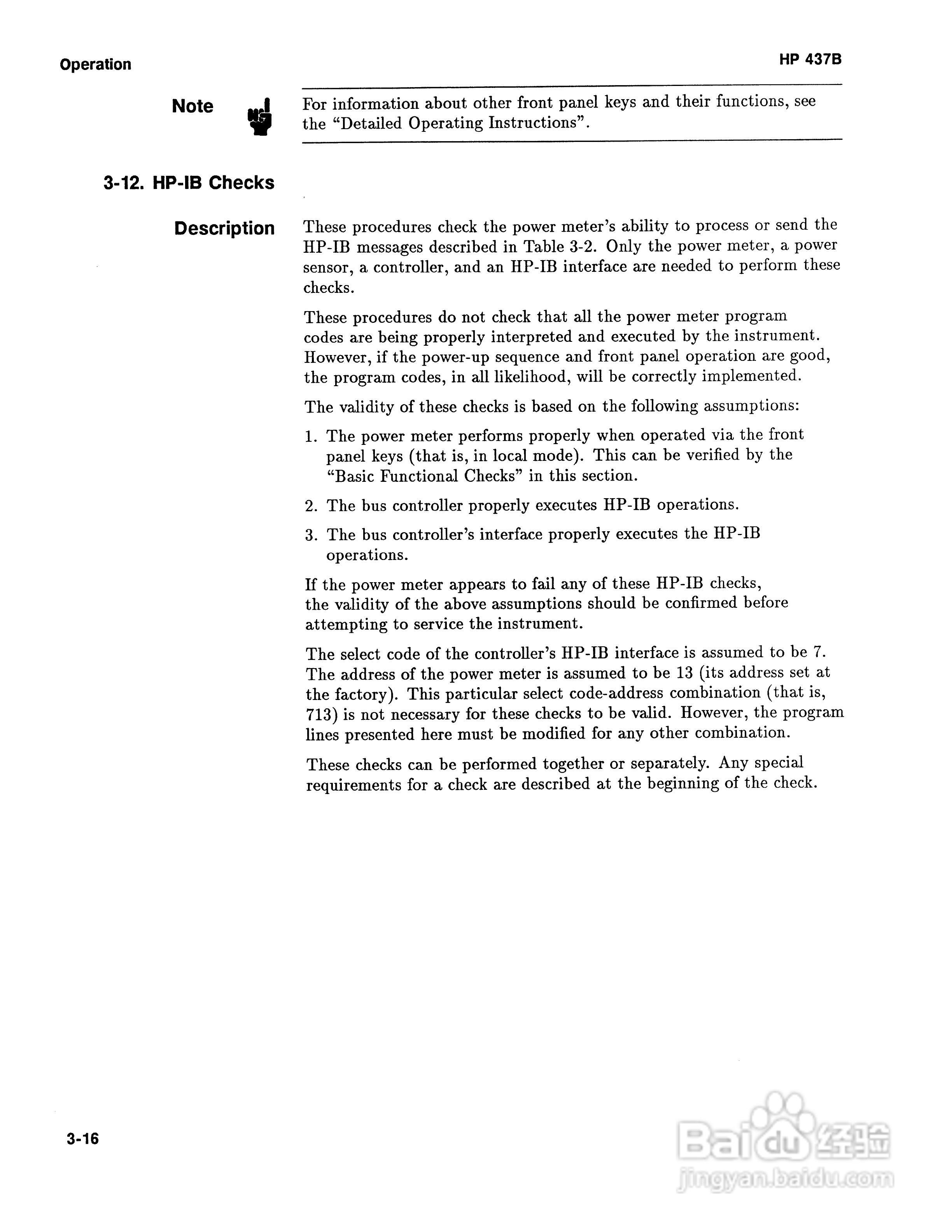 HP-437B功率计说明书:[5]