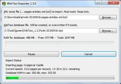 Wikipedia离线阅读器WikiTaxi安装教程!