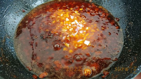 甜豆葱香菇肉酱