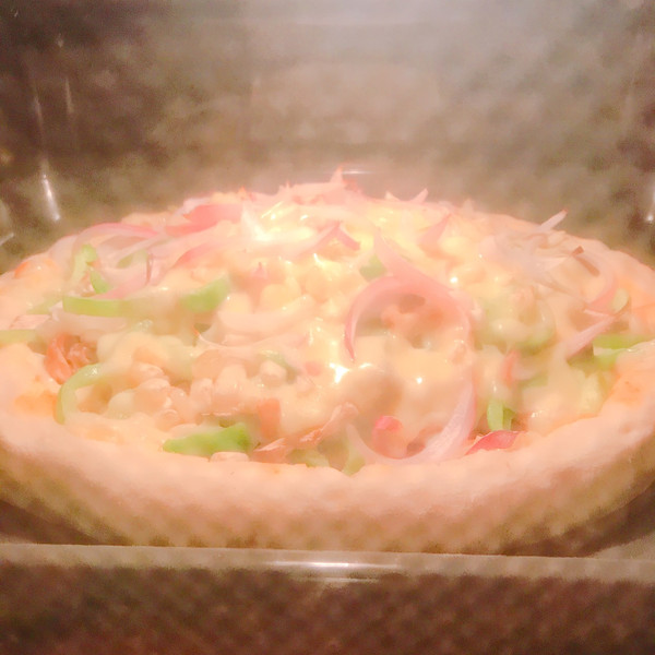 芝士红薯泥卷边披萨