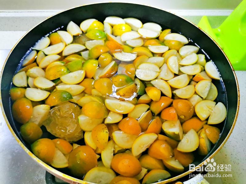 金桔柠檬膏的做法