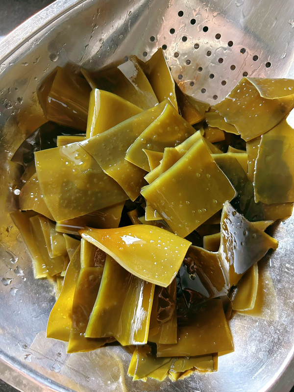 海带绿豆排骨汤