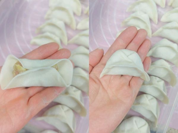 猪肉圆白菜饺子