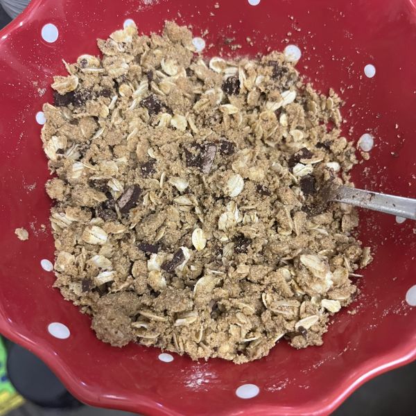 巧克力燕麦饼干