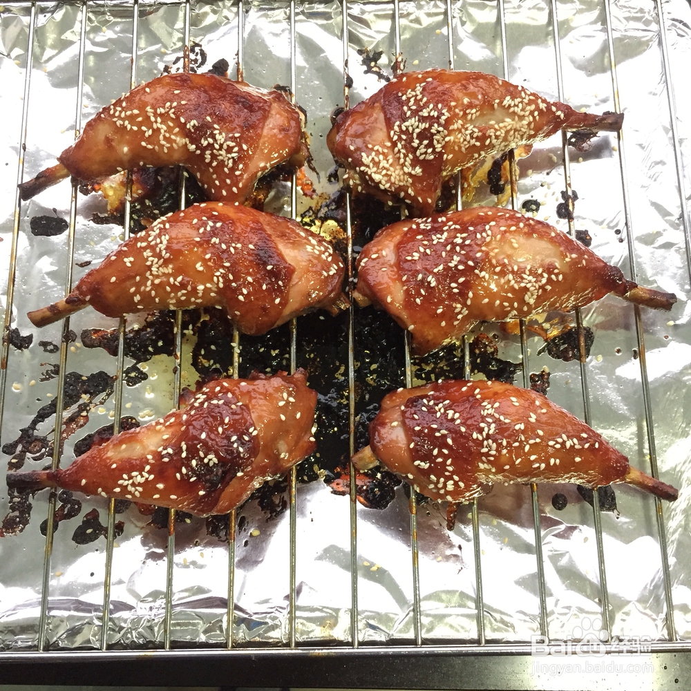 香气浓郁的叉烧烤鸡腿