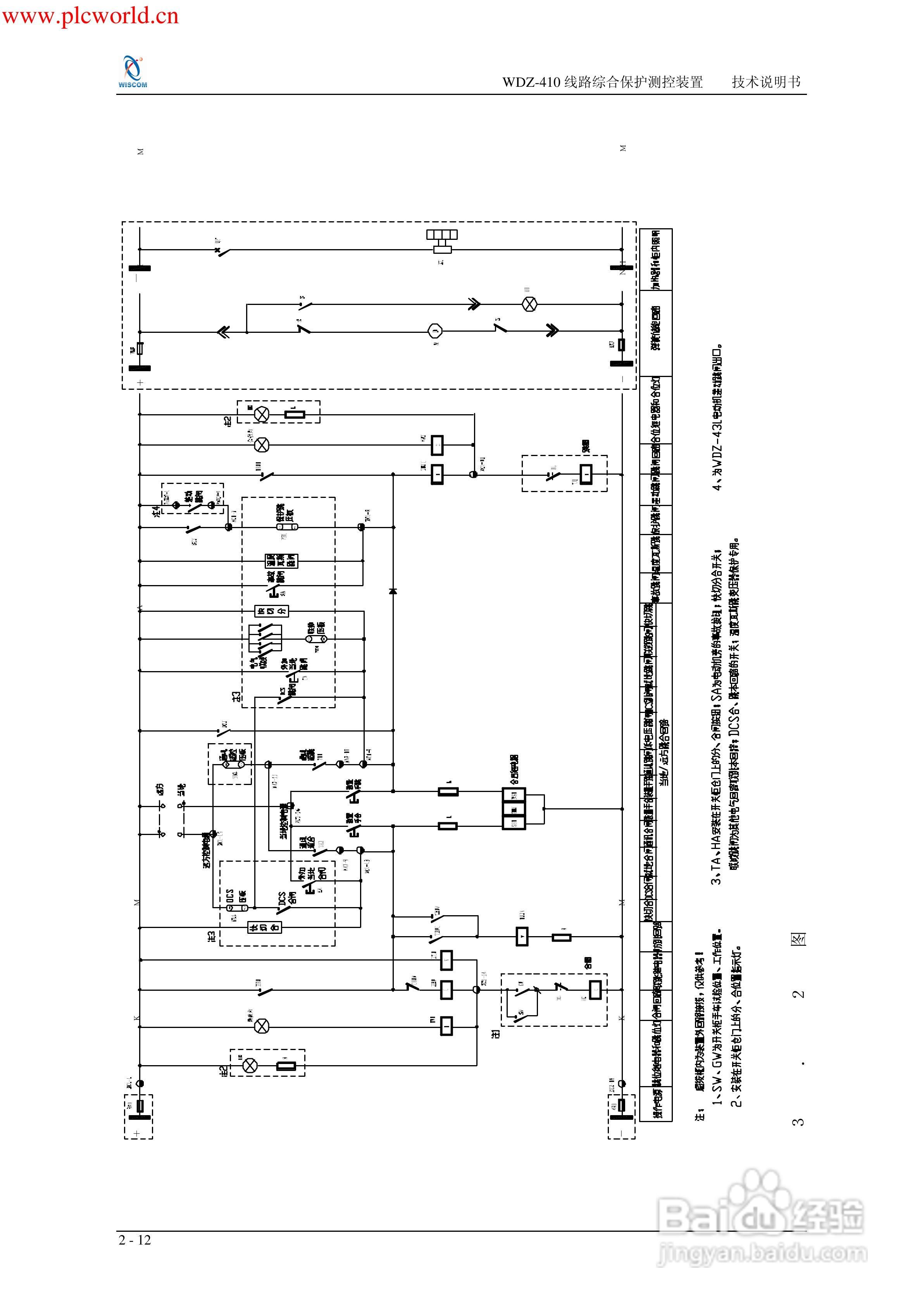 WDZ-491电压互感器保护测控装置说明书:[3]