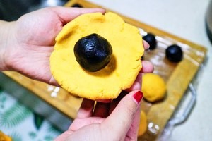 爆浆的红薯饼