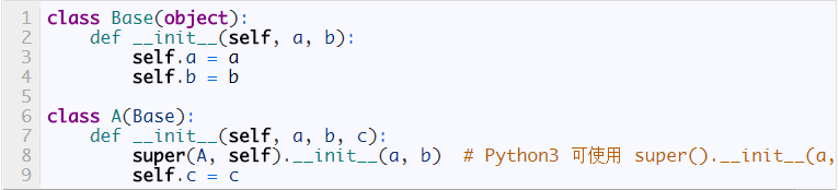 python中super方法的用法及含义