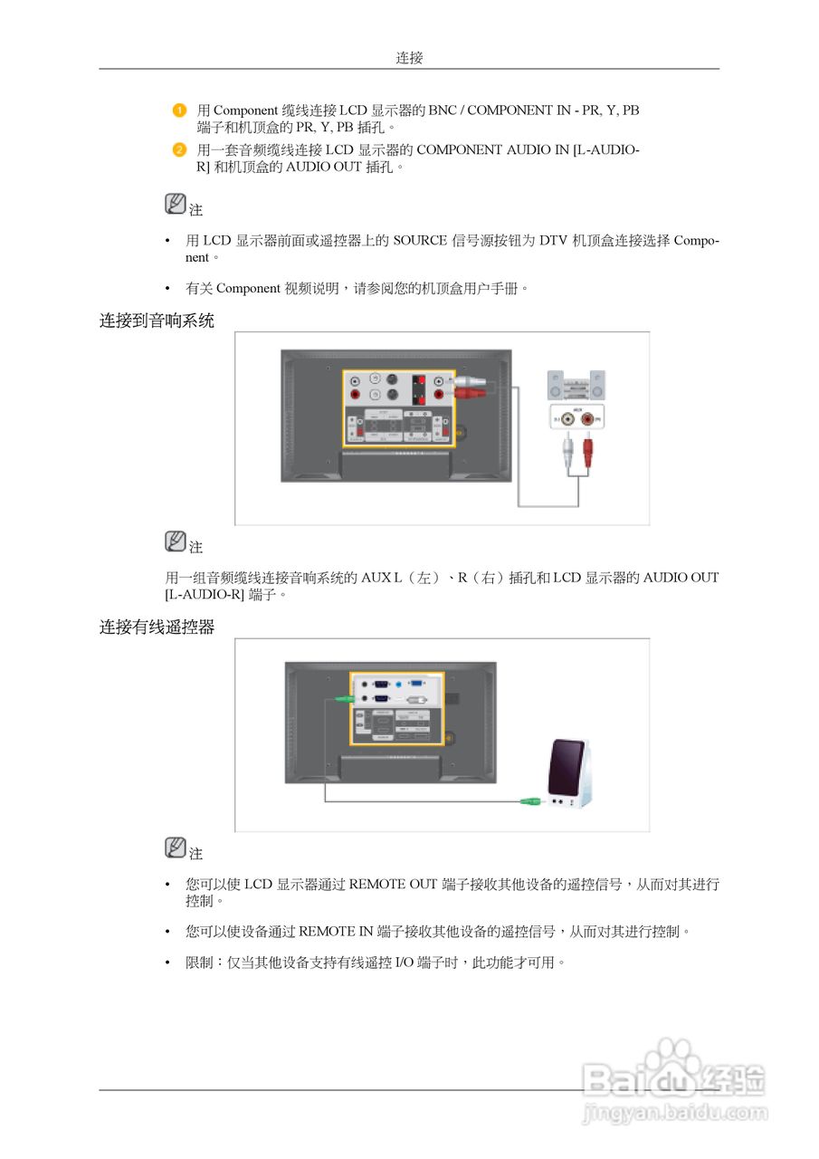 三星460UXn液晶显示器使用说明书:[5]
