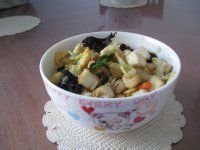 五彩炒馒头的做法