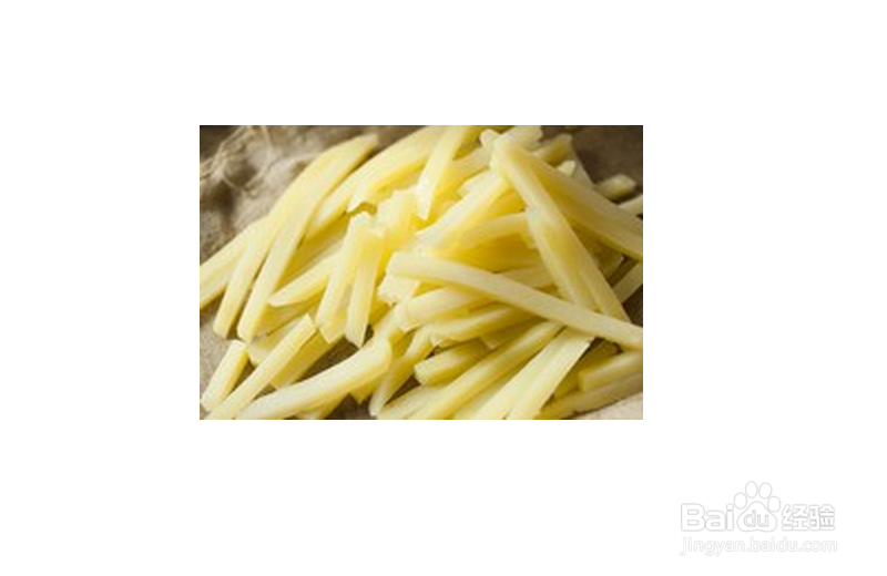 自己做美味薯条吃