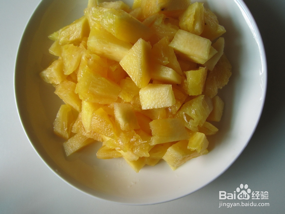 健康又美味的饮品----蜜盐菠萝饮