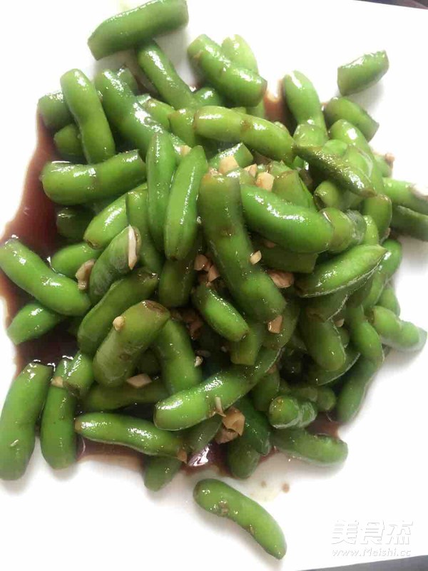 凉拌毛豆的做法