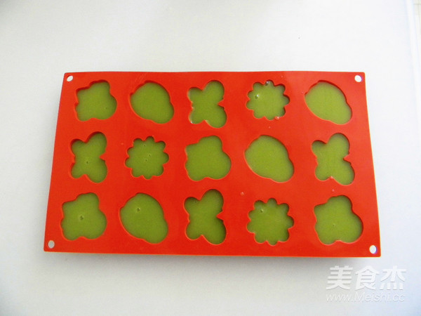 抹茶味布丁的做法