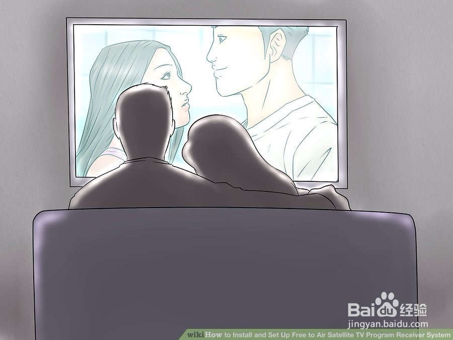 如何安装中星9卫星电视接收器？