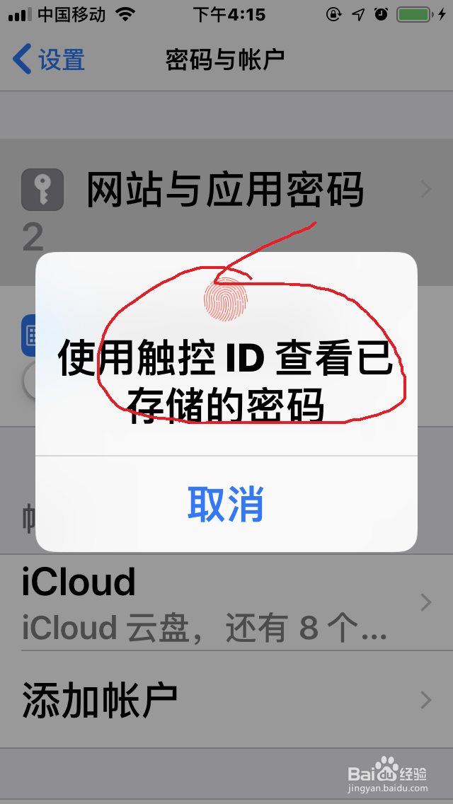 苹果手机查看、设置网站与应用密码详细教程