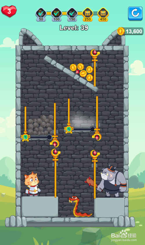Cat! Rescue的Level 39怎样通关