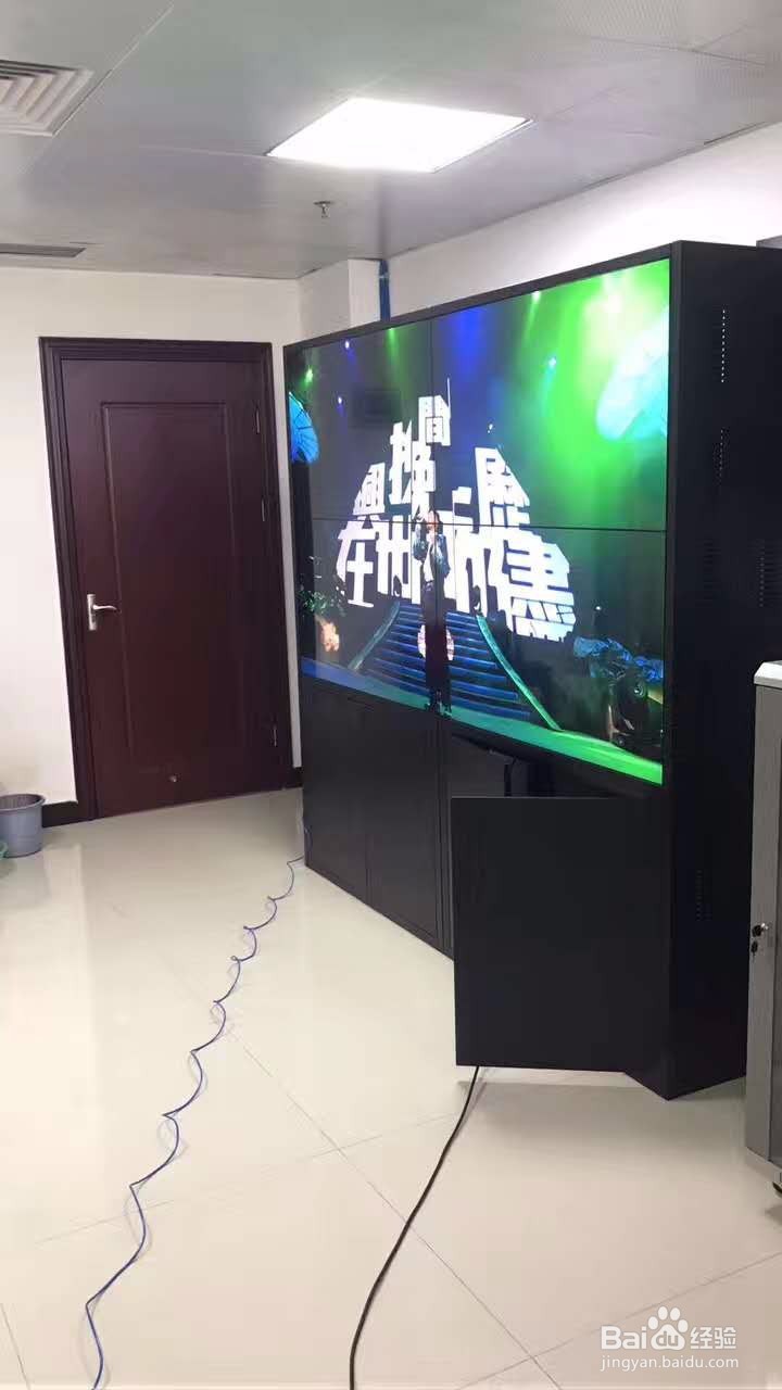 拼接屏的安装方法