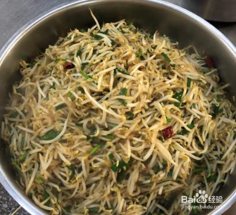 自己在家种豆芽,如何用1个平底锅,随吃随种