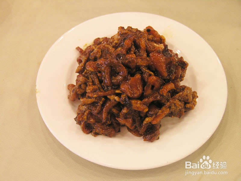 如何做京酱肉丝？