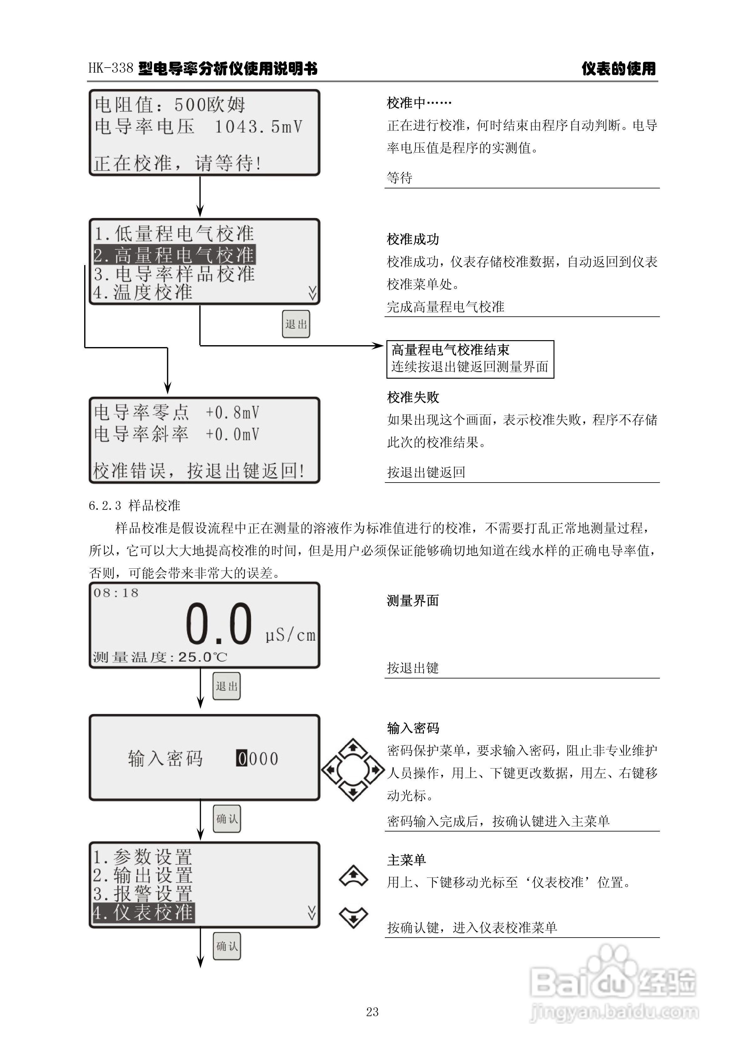 华科仪HK-338型电导率分析仪3.0使用说明书v31:[3]