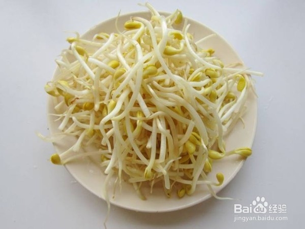 豆芽炒肉丝的做法
