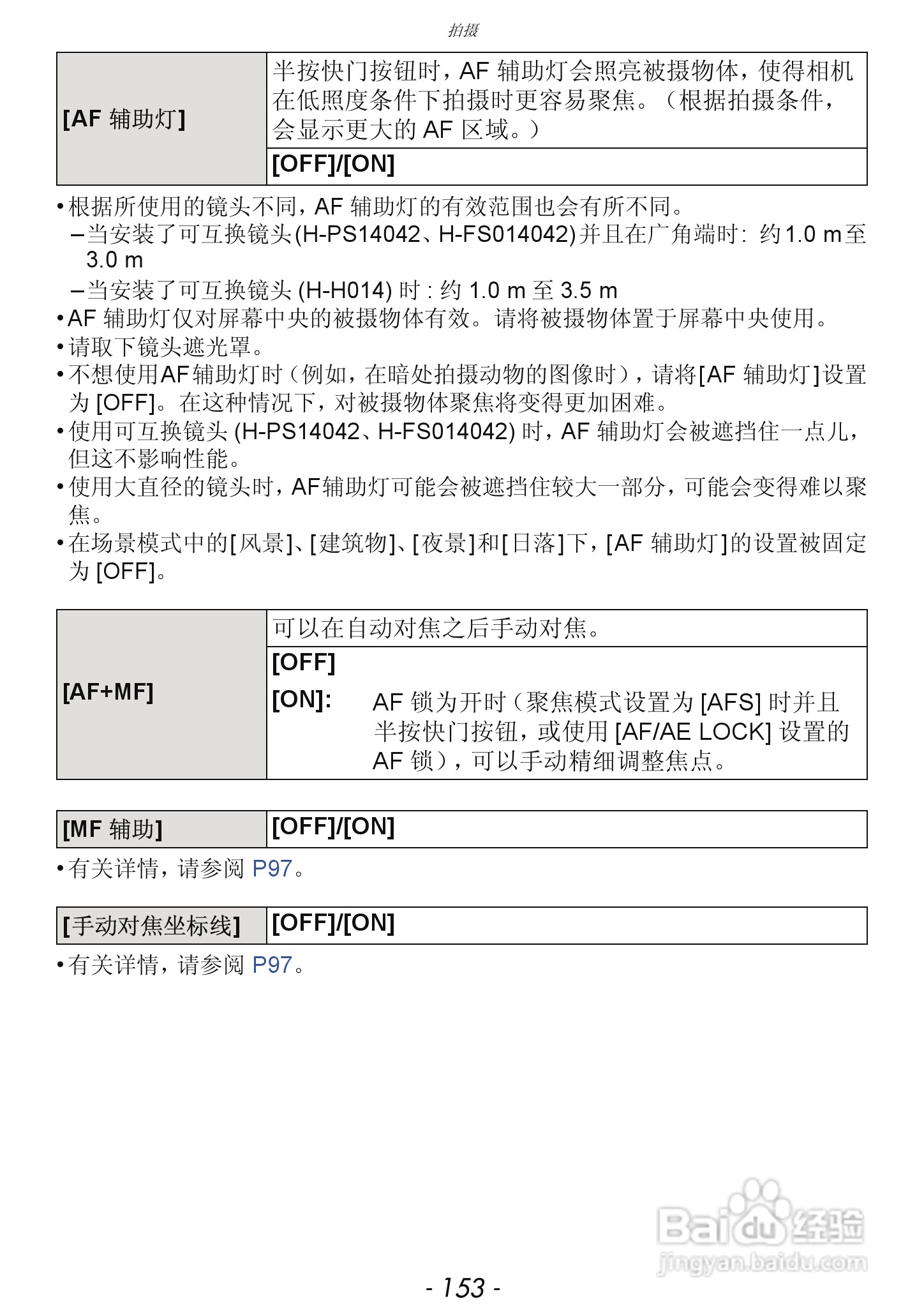 松下DMC-GX1数码相机使用说明书:[16]
