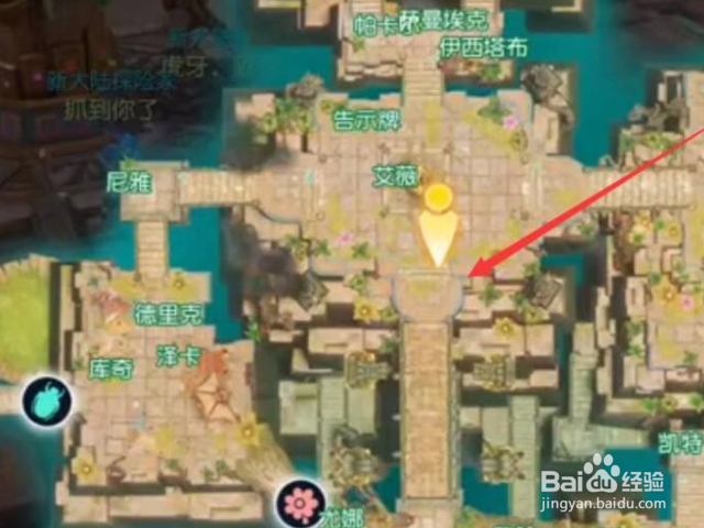 《梦想新大陆》化石石板位置在哪里面?