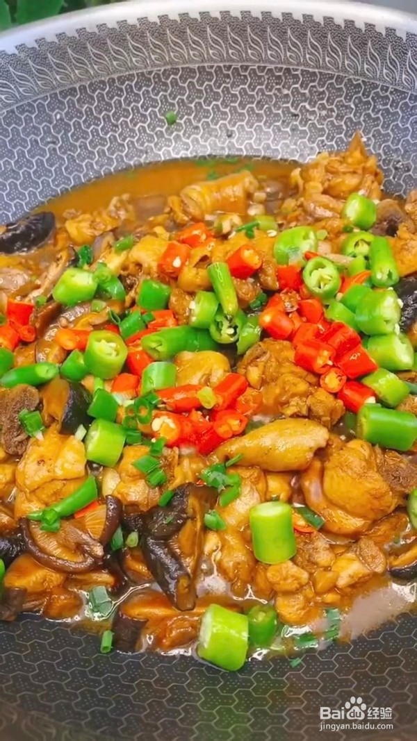 家常焖鸡肉的做法