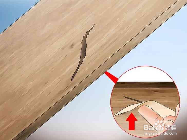 木材裂缝的修补方法