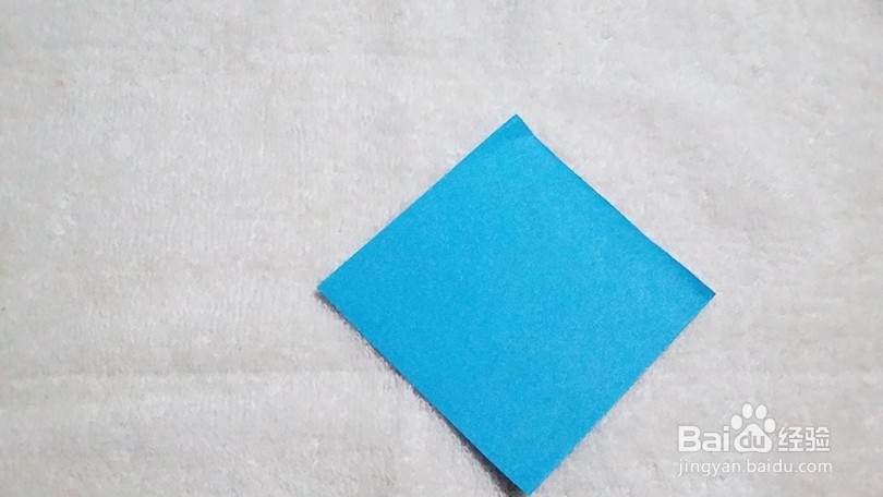 山岭的彩纸折法