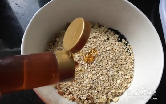 果仁燕麦脆的做法