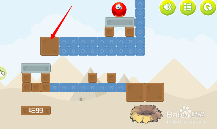 小游戏泡泡鸟历险记3第4关