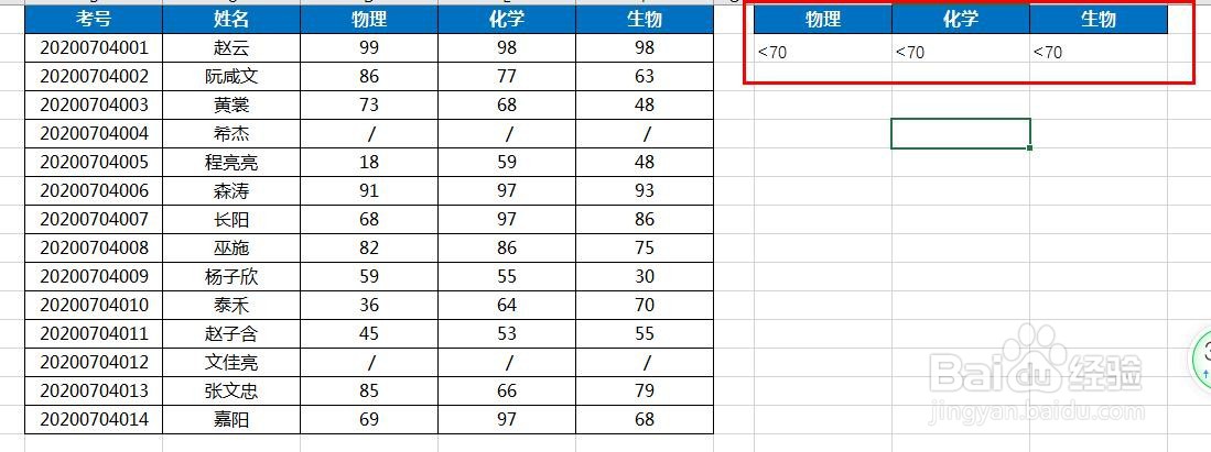 Excel2016高级筛选条件不起作用为什么