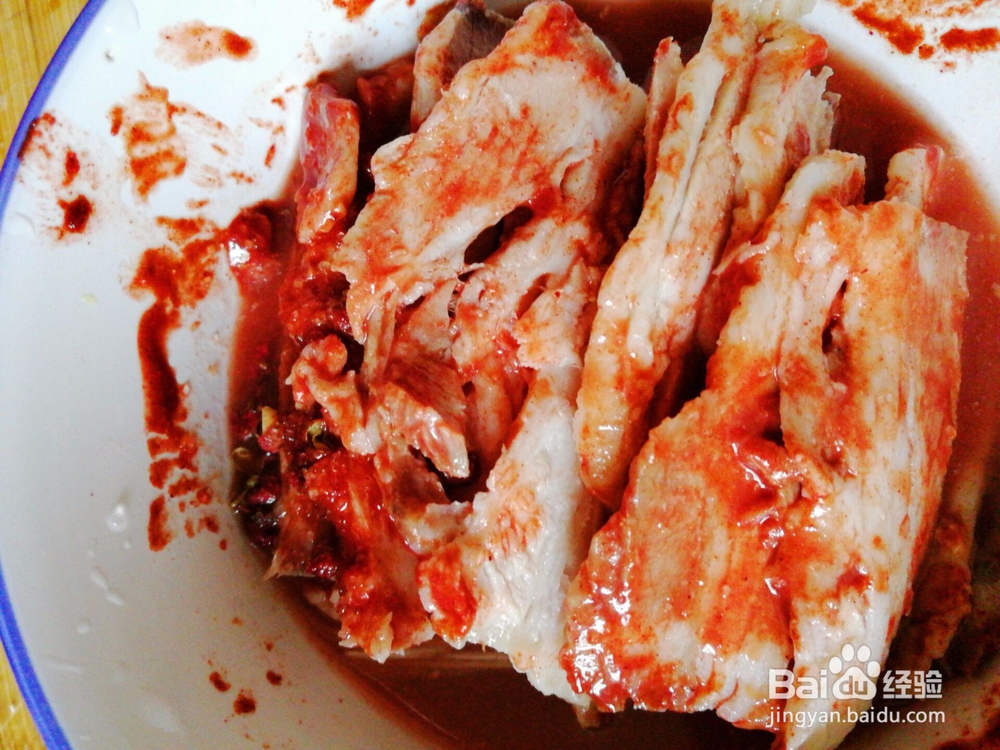 健腐肉的家常做法