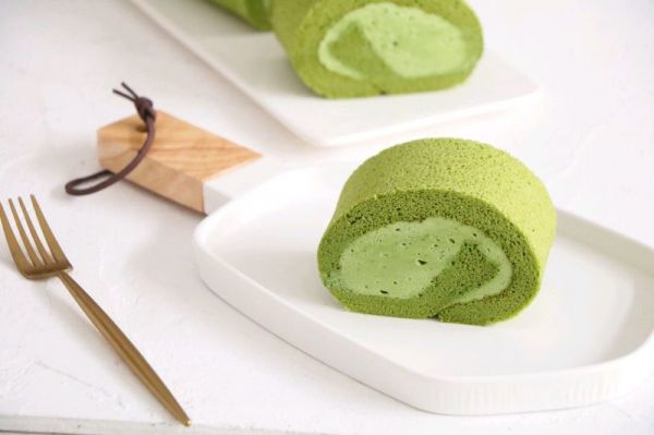 抹茶奶油蛋糕卷