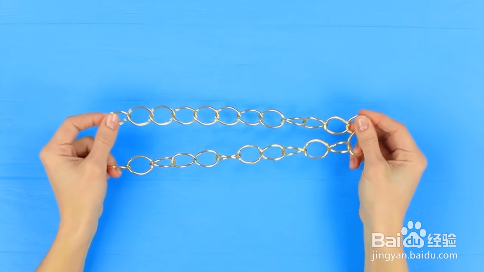 不用的链子，教你怎么改造成好看的发带