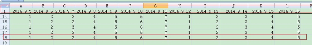 excel表实用小技巧：[8]如何固定首行首列