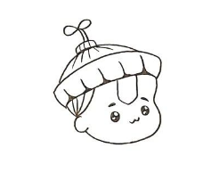 怎么画小僵尸僵小鱼简笔画