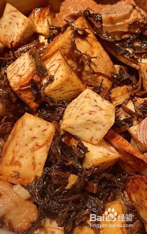 槟榔芋梅干菜烧排骨怎么做