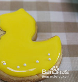 可爱的小鸭子糖霜饼干怎么做