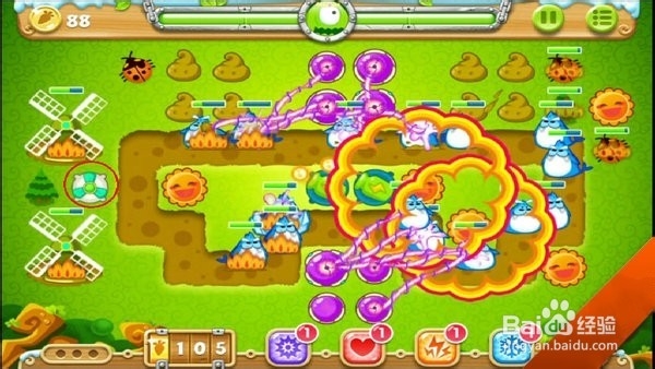 保卫萝卜2第18关金萝卜攻略