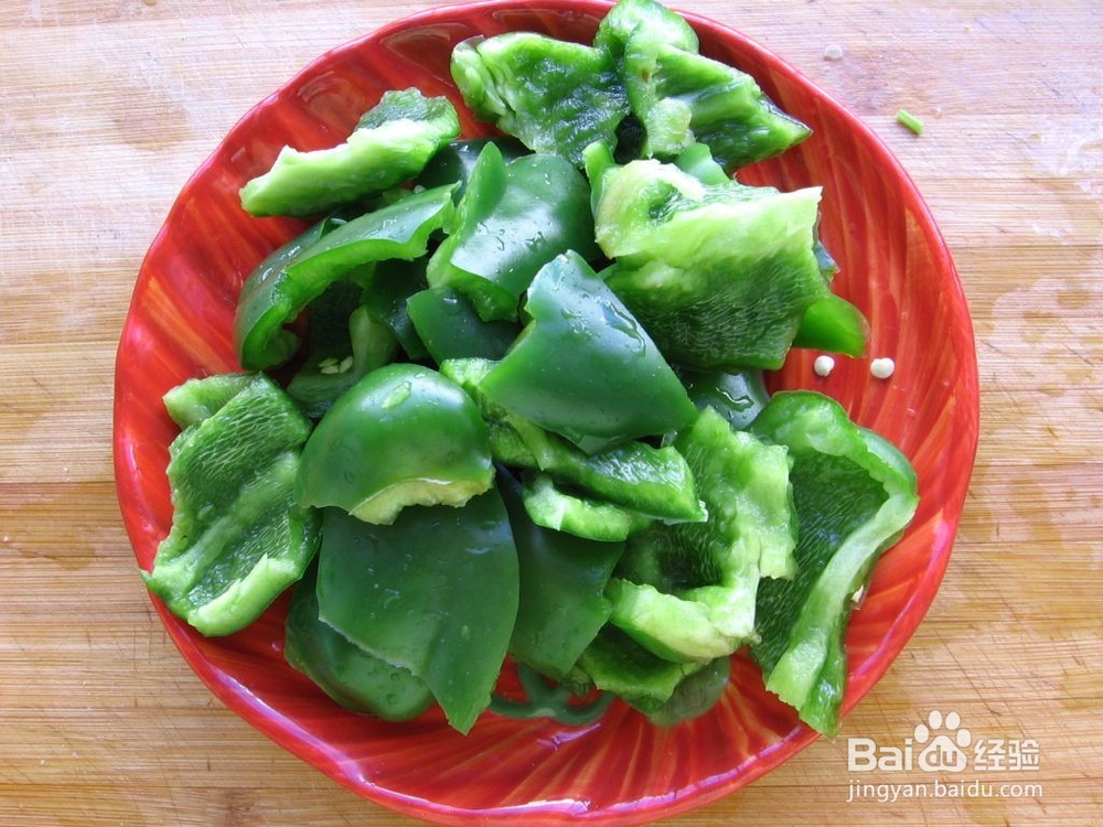 青椒炒鸡蛋的做法